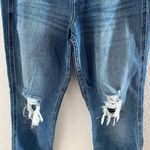Hollister  Ultra High-Rise Mom Jean Vintage Stretch Distressed Knee W27 L27 5 Photo 2
