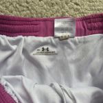 Under Armour  pink/purple running shorts women size md athletic, exercise, sporty Photo 1