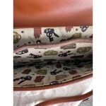 Vintage Glove Hankercheif Purse Bag Pocketbook Brown Photo 5