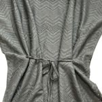 Mario Serrani Mario‎ Serrani Italy Black Chevron Knit Swim Cover Up Beach Dress Sz Small Photo 6
