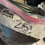 Rag and Bone  Dre Low-Rise‎ Slim Boyfriend Jean Black Wash Distressed Crop 32 Photo 7