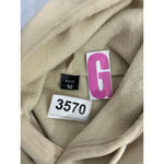 Unisex Medium Tan Easter Theme Long Sleeve Pullover Hooded Sweatshirt Brown Photo 3