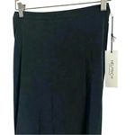 Helfrich Los Angeles Women's S Reagan Black Washed Knee Length Stretch Skirt NWT Photo 5