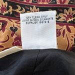 Mixit Vintage Y2K  Tan, Burgundy & Black Floral Print Knee Length Wrap Skirt Photo 8