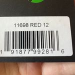 Mac Duggal  Sheer Mesh Panel Sheer Detail Column Gown size 12 red UB Photo 6