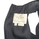 Kate Spade Black Velvet Trim Neck Tie Sleeveless Wide Leg Jumpsuit 4 Photo 6