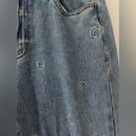 PacSun  Women Mom Jean Half Moon High Waist Jeans Size 25 Denim Blue Photo 1