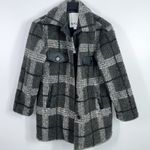 Anthropologie NVLT Berber plaid oversized shirt jacket Shaket size Small Photo 1
