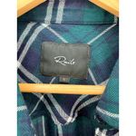 Rails  Bianca Plaid Long Sleeve Button Down Shirt Dress Oversized Lightweight L Photo 4