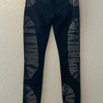 Denimocracy black and gray tie dye jeggings size medium Photo 13
