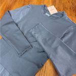 PINSY Long Sleeve Crew Neck Butter Sculpt Seamless Shapewear Bodysuit Large NWT Gray Photo 6