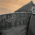 American Eagle  Mom Shorts 00 Black Distressed Ripped Cutoff Photo 2