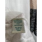 Sundance  Waffle Knit Oversized Shirt Large Flared Bell Sleeves Photo 3