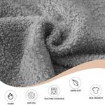 Wearable Oversized Blanket Fleece Hoodie Sweatshirt Kangaroo Pockets One Size Size undefined Photo 3