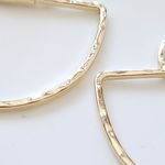 ZARA New!  Irregular Drop Earrings Photo 9