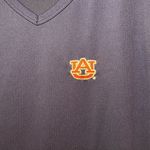 Pro‎ Celebrity Women’s Auburn Tigers Short Sleeve V Neck Top Size Medium Blue Photo 1