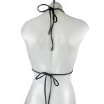EXPRESS NEW  Body Contour Swim Black Triangle Halter Bikini Swimwear Top Size S Photo 1