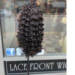 New YAAAAAAA FINALLY FCORONA WE BACK FULLACE WIG Black Photo 2