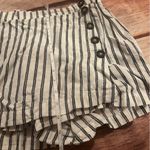 Altar'd State Altar’d State women’s navy/white pin striped skirt size medium Photo 3