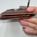 Salvatore Ferragamo  Vera Ribbon Wallet Brown and Gold Photo 3