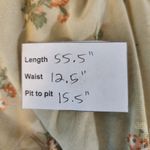 Lulus Beige Floral Mesh Maxi Cocktail Dress NWOT Size Medium Wedding Guest Dress Photo 3