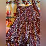 Bebop  Dress Floral A-Line Empire Waist Sleeveless w/ Pockets Above Knee Mini L Photo 8