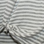 Moa Moa  Striped Color Block Tie Front Shirt Size XS Photo 3