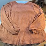 Chic Soul | ladies plus size ruffed, baby doll blouse. Size: 2X. Photo 12