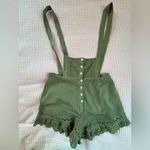 Free People  cottagecore eyelet button up bohemian Kidcore short romper NWT  6 Photo 3