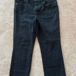 Rock & Republic Rock‎ & Republic Women's Kendall Straight Leg Black Denim Jeans Size 10 Photo 0