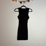 Ricky x 360 Sweater black ribbed cut out side mini dress Size XS Photo 4