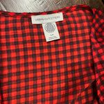 Urban Outfitters Cropped Gingham Wrap Blouse Photo 7