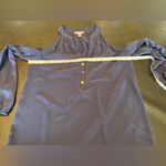 Lilly Pulitzer Sunny Shoulder Silk Elsa Top size Medium Photo 9