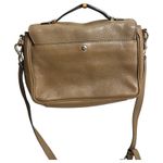Kate Spade  Lola Avenue Lia Leather Satchel Crossbody Purse Handbag Brown Taupe Photo 4