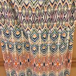 CAbi In the Sun Aztec Slit Multi Color Maxi Dress XS Photo 5