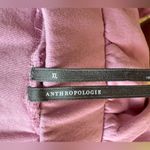 Anthropologie By Ruffle Sweatshirt shorts set light purple/pink size XL Photo 6