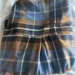 Oversized Flannel Blue Size XS Photo 3