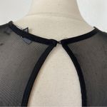 Jump Y2K Black Floral Baroque Mesh Sleeveless Cocktail Dress Photo 2