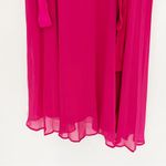 Free People  X Backstage Andrew Dress Pink Pleated Mini Tie Double Layer Photo 4