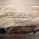 Joie  Rose Gold Laser Cut Lace Up Open Toe Elvie Booties Size 6.5 Photo 6