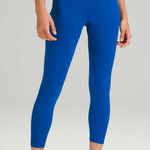 Lululemon  Base Pace High-Rise Tight 25" Blazer Blue Tone - Size 4 Photo 0