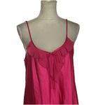 Women’s Pink Lingerie Slip Dress Nightgown Ruffles Chemise Sz L Romantic Size L Photo 2
