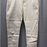 Rock & Republic  Women White & Gold Jeans Straight Size 10 (34x26) SKU 4602 Photo 0