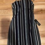 Lulus LULU’S STRIPE RIGHT NAVY BLUE AND WHITE STRIPED TIE-BACK MINI DRESS Photo 3