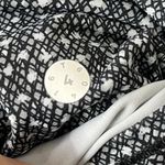 Lululemon Fast Free Leggings Stretch Frozen Fizz White Black Nulux Women Size 4 Photo 7