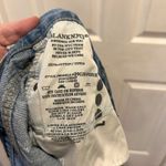 BLANK NYC Distressed High Rise Button Fly Light Wash Denim Shorts Sz 32 / US 14 Photo 8