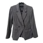 J.Crew Devon Flannel Blazer in Graphite Sz 4 Photo 1