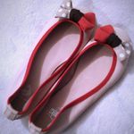 Onako Italy ballet bow flat Red Size 8 Photo 0