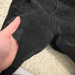 American Eagle black distressed high rise jeggings size 4 Photo 3