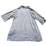 J.Jill Shirt Dress Women Medium Hemp Lyocell Blend 3/4 Sleeve Oversize Beach Top Photo 1